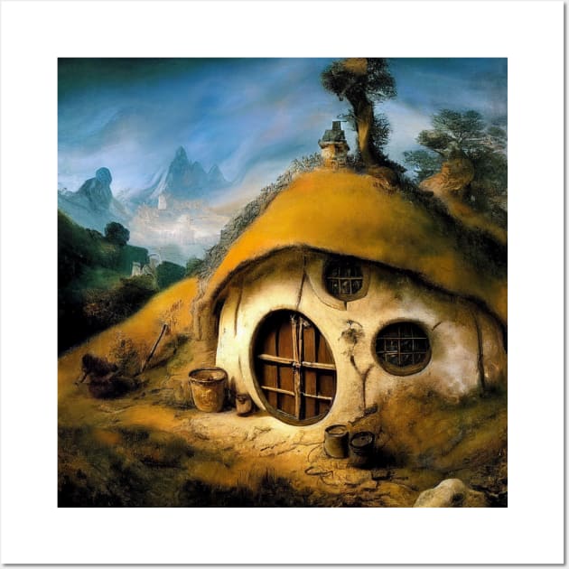 Rembrandt x The Shire Bag End Wall Art by Grassroots Green